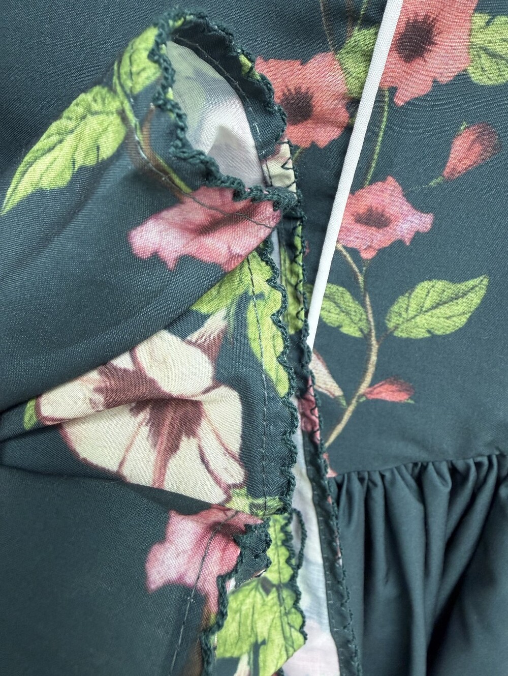 Agua by Agua Bendita Pluma floral cotton minidress - Picture 11 of 13